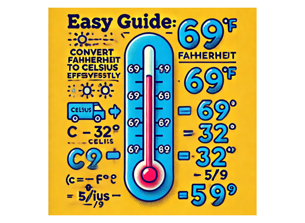 Easy Guide: Convert 69 Fahrenheit to Celsius Effortlessly