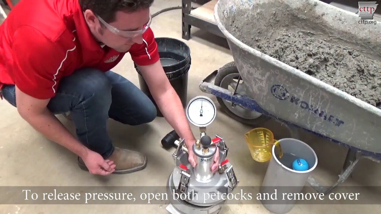 Troubleshooting a Gilson Concrete Pressure Meter