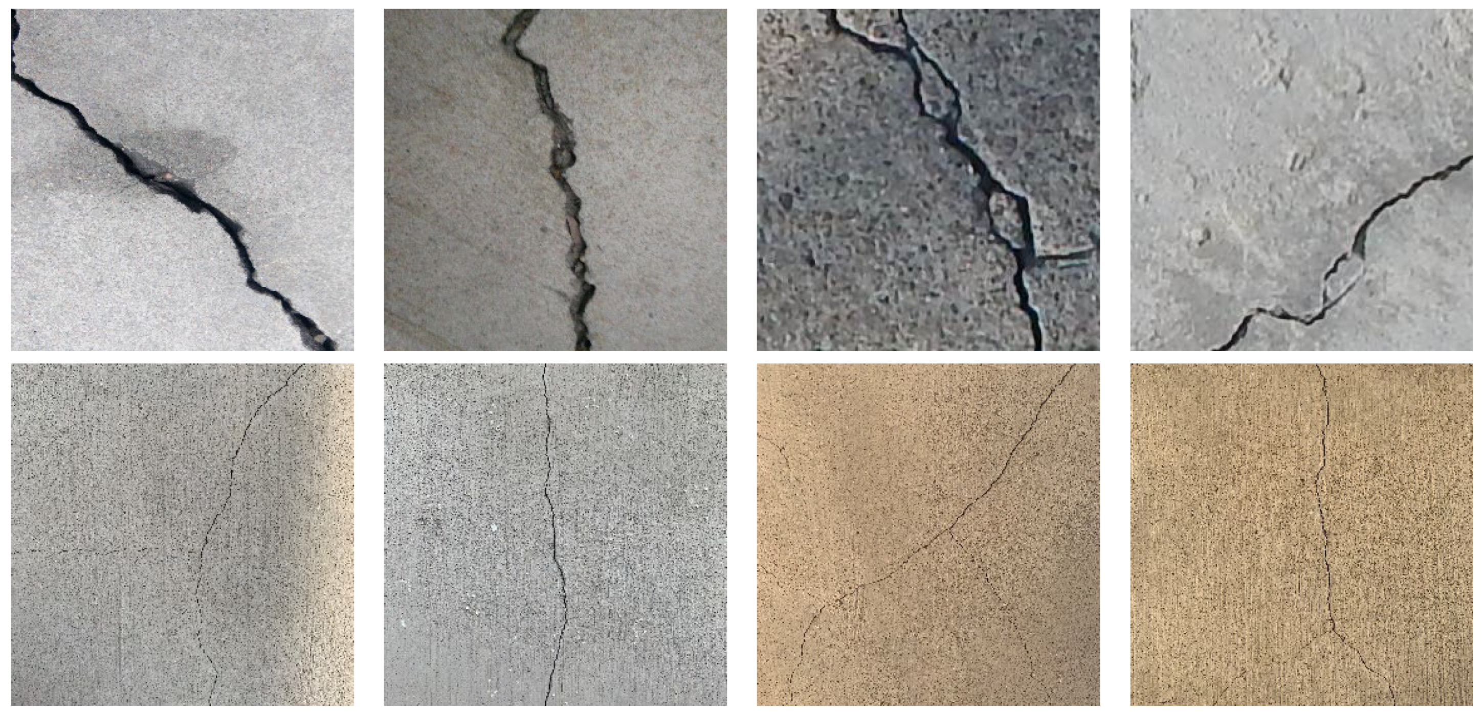 Examples of Cracks in Structures