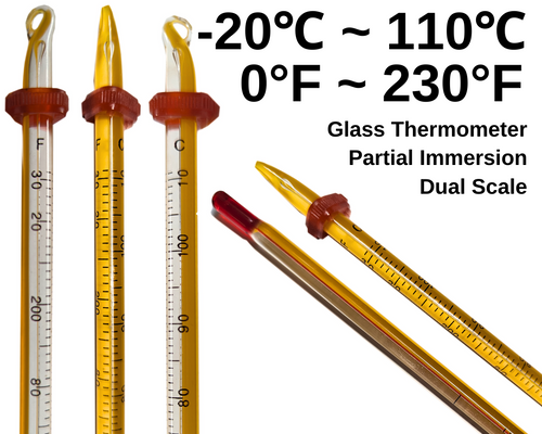 Types of Thermometers of Glass