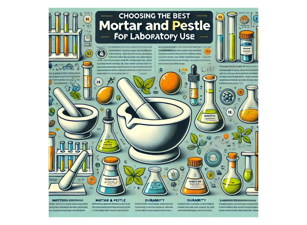 Choosing the Best Mortar and Pestle for Laboratory Use