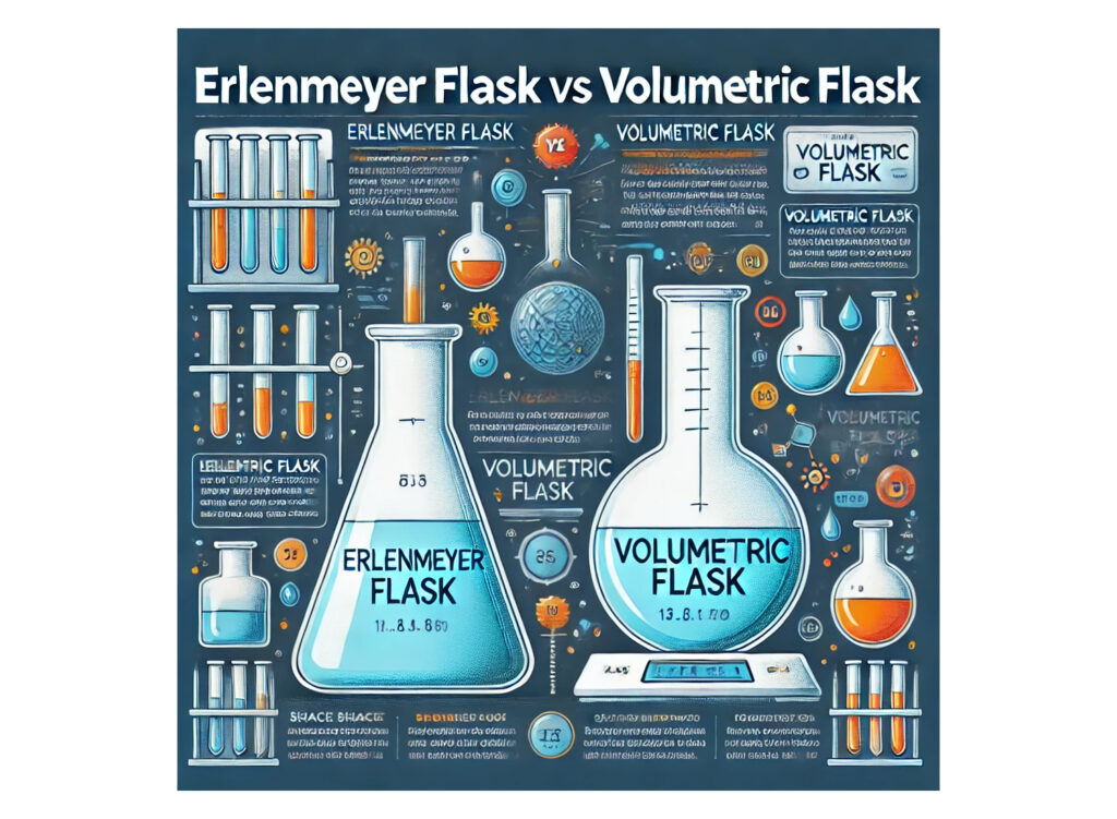Erlenmeyer Flask vs Volumetric Flask: Choosing Lab Glassware