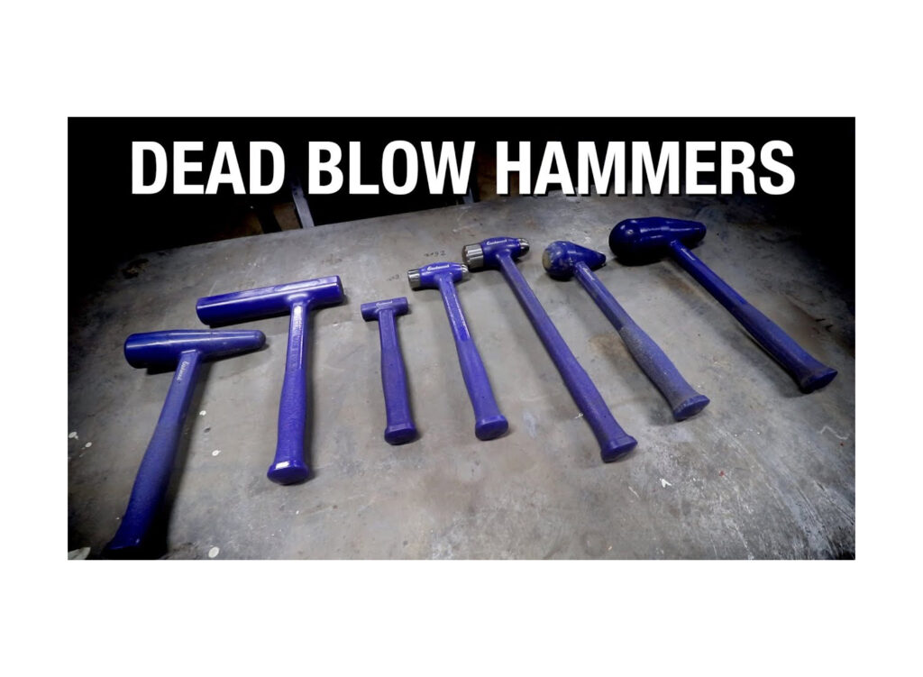 How Is a Dead Blow Hammer Used?