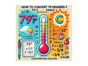 How to Convert 79 Degrees F to C Easily [Conversion Solved]