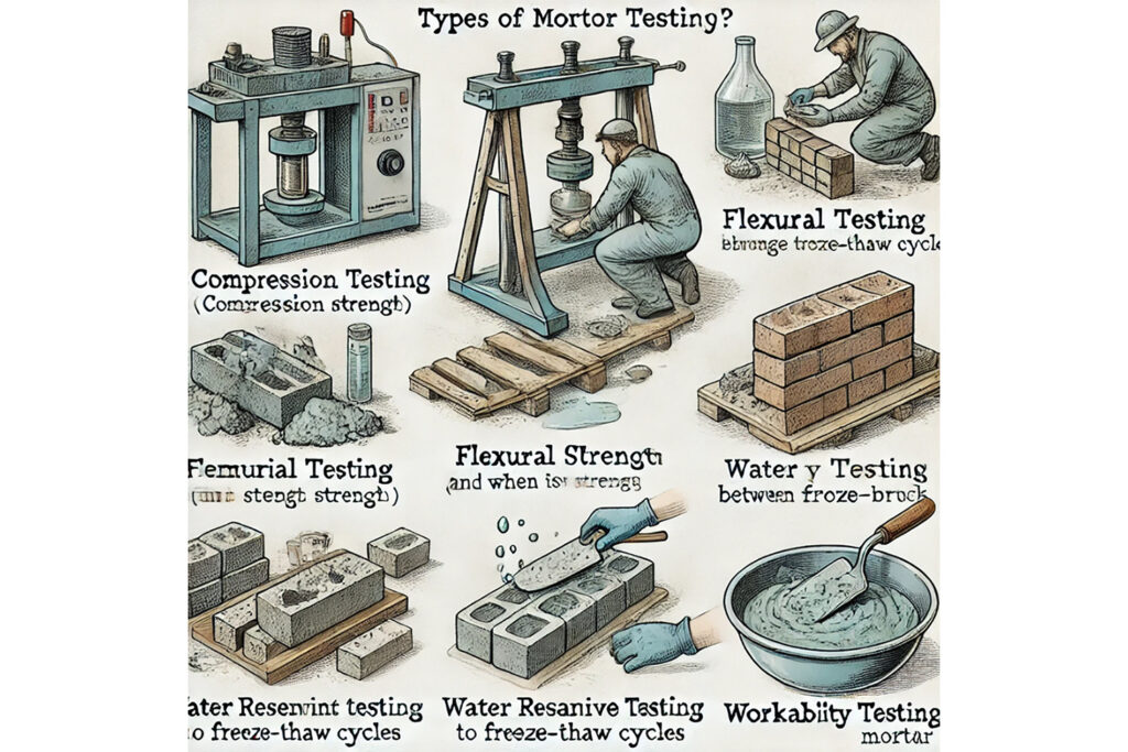 Types of Mortar Testing and When They’re Necessary