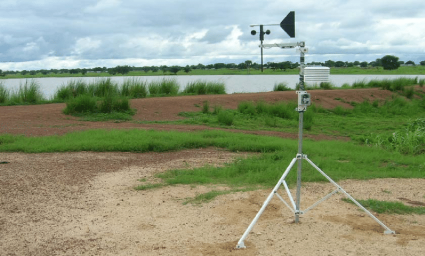 Outdoor Weather Station and Thermometer