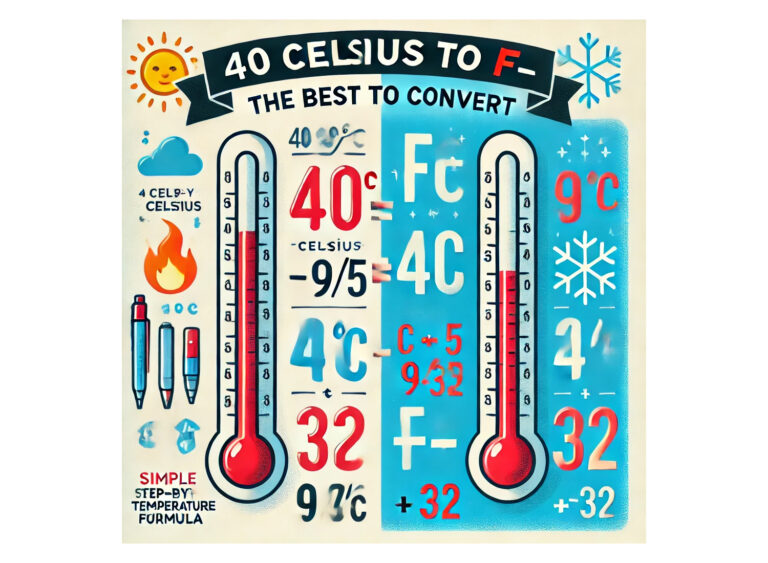 40 Celsius to Fahrenheit