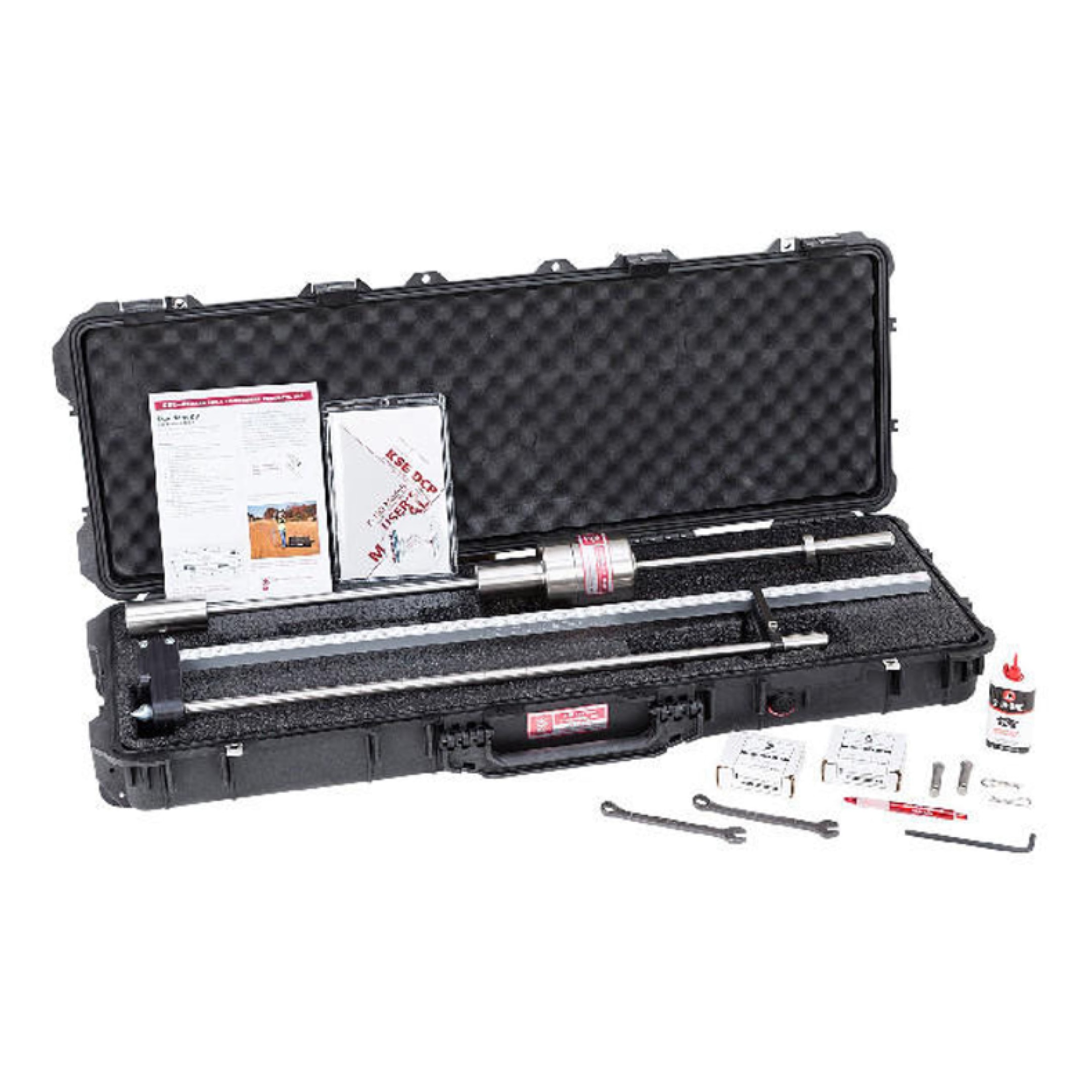 Dynamic Cone Penetrometer with Dual-Mass Hammer