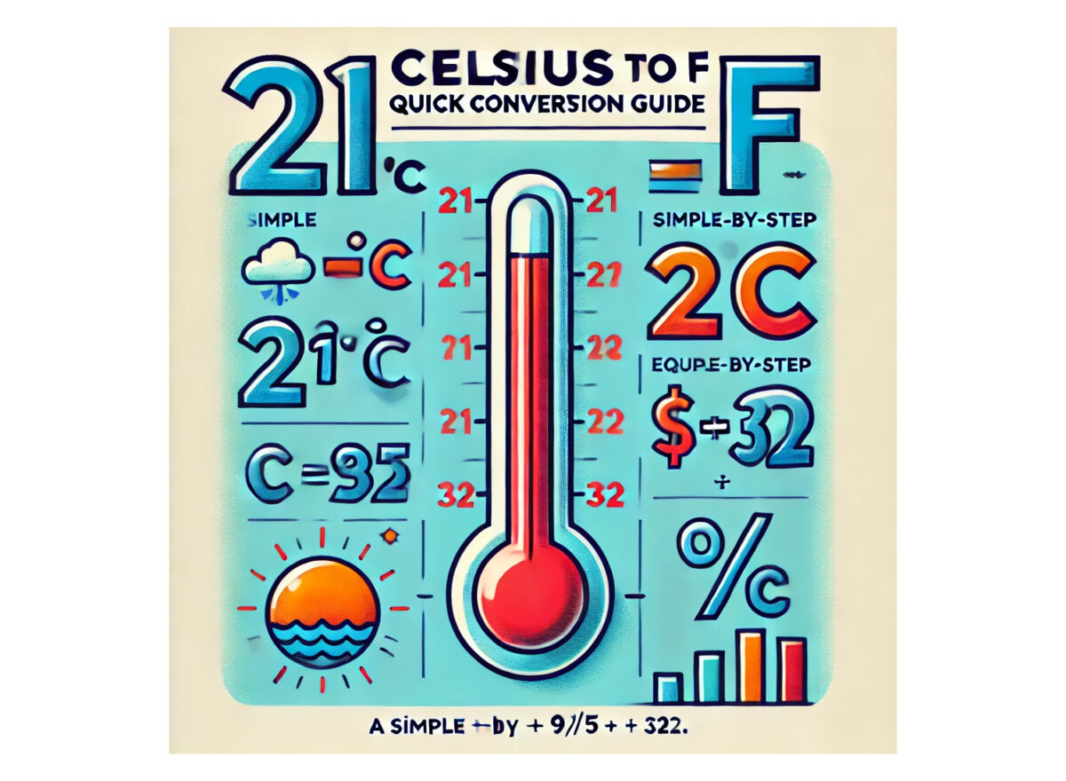 21 Celsius to Fahrenheit: Quick Conversion Guide [Easily Solved]