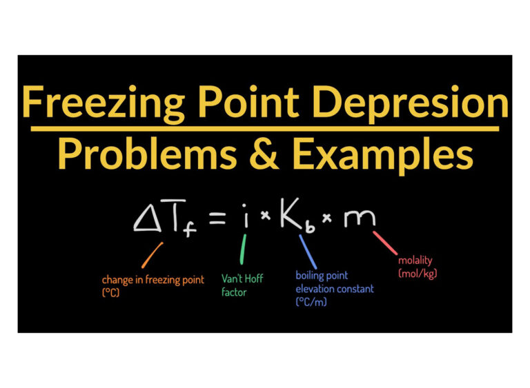 Calculating Freezing Point Depression: Master the Basics