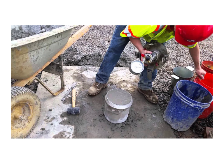 Concrete Air Content Pressure Test