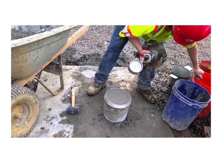 Concrete Air Meter: Measuring Concrete Air Content
