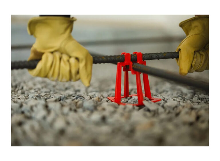 Plastic Rebar Chairs: Construction with Stability
