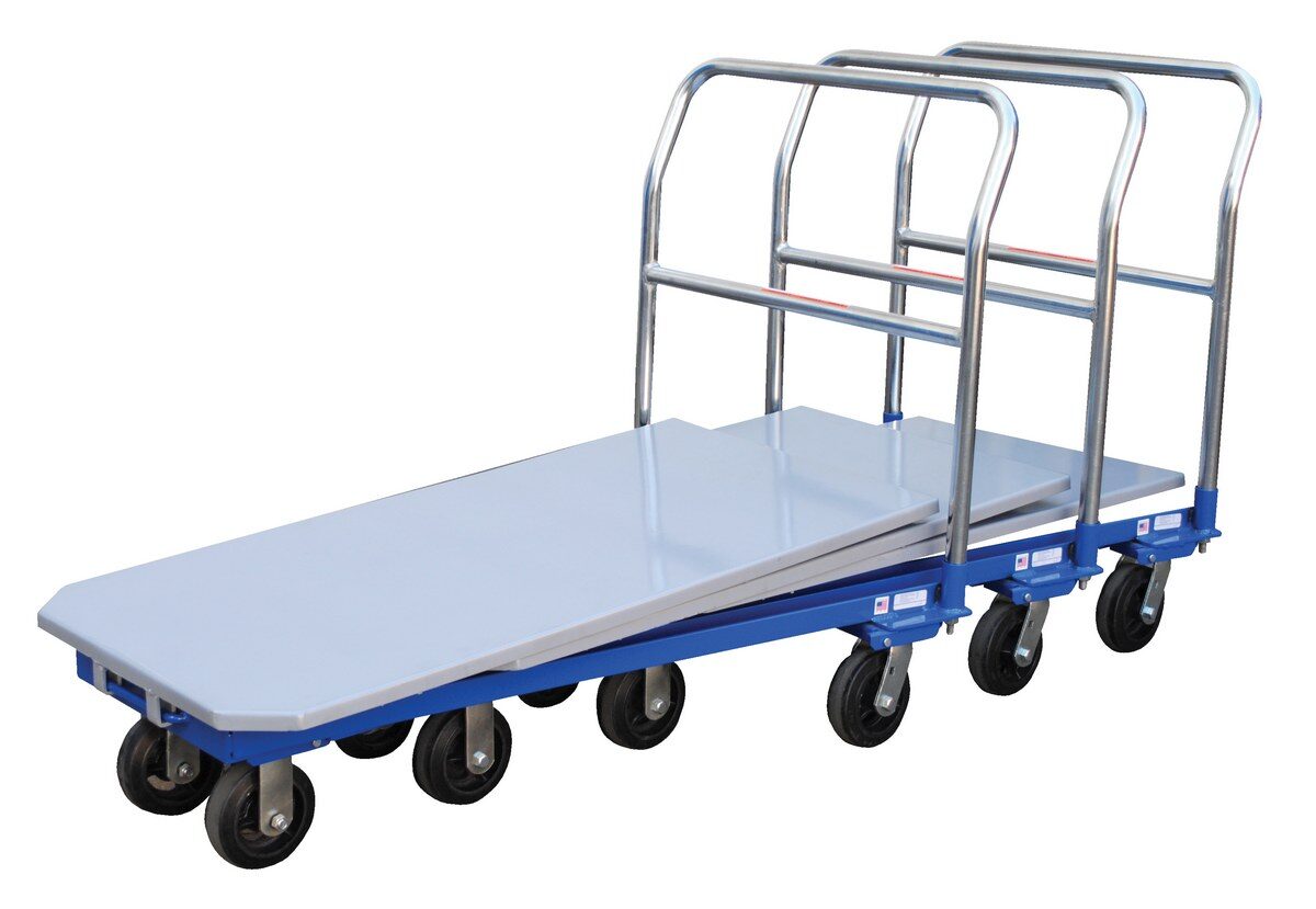 Nesting Flatbed Platform Carts