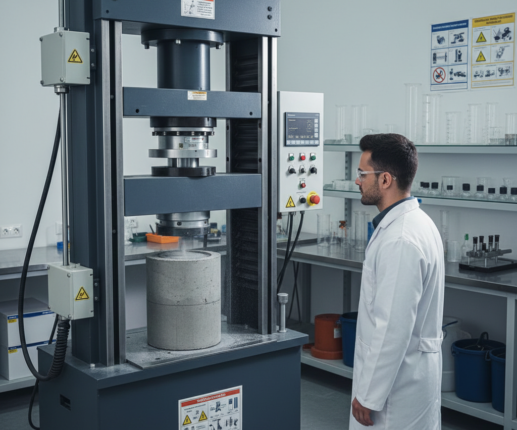 Why Concrete Compressive Strength Testing Is Critical for Structural Safety