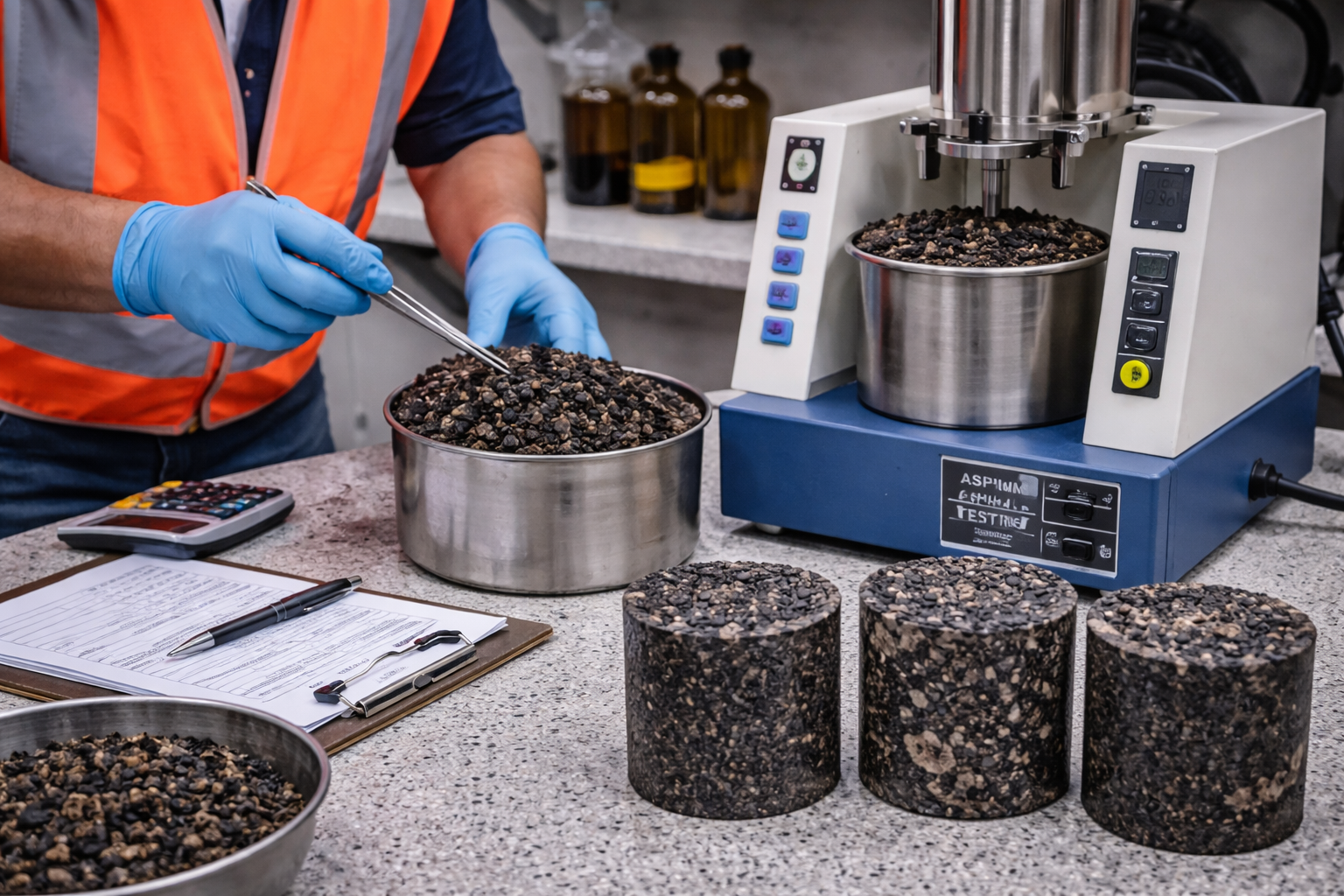 Lab Testing Asphalt Methods The Ultimate Guide to Asphalt Testing Equipment: Building Stronger ...