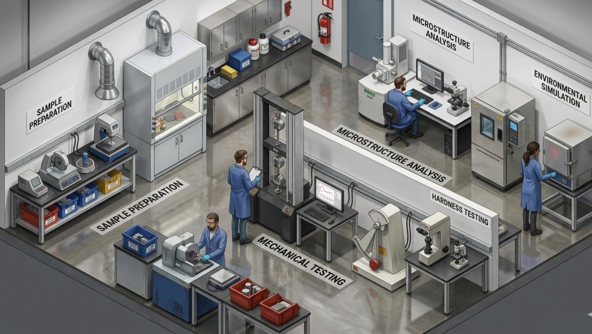How to Set Up a Materials Testing Laboratory: Essential Equipment and ...
