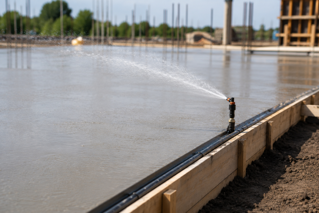 The Importance of Concrete Curing: Methods, Benefits & Best Practices
